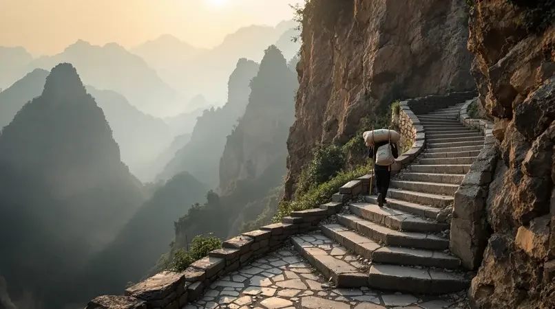 太行山深处：最后的挑山工 - 午夜免费影院